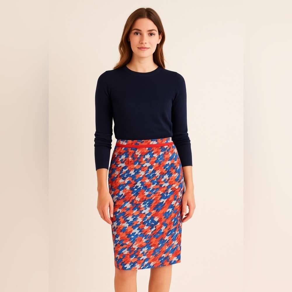 Boden WG522 watercolor pencil skirt